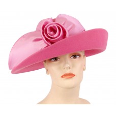 Mujer&apos;s Church Hat  Derby hat  Mauve  Mango Yellow  Pink  1833  eb-21365184
